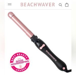 BEACHWAVER B1 ROTATING CURLING IRON - MIDNIGHT ROSE